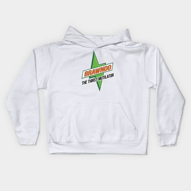 Idiocracy - Brawndo Kids Hoodie by cpt_2013